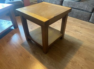 Corner table coffee table