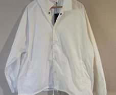 White Sporty Coach Jacket - 4XL - New