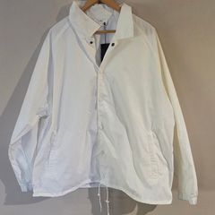 White Sporty Coach Jacket - 4XL - New