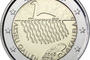 Finland 2 Euro Commemorative Coin 2015 - Akseli Gallen Kallela. UNCIRCULATED