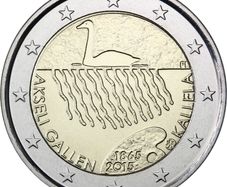 Finland 2 Euro Commemorative Coin 2015 - Akseli Gallen Kallela. UNCIRCULATED