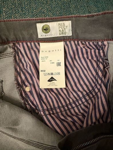 Bugatti Jeans Grey 36 x 32 NEW