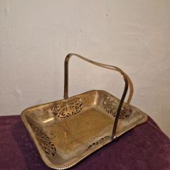 Antique silver tray