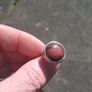 Sterling Silver Cabochon Red Jasper Ring Image 6