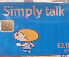 Simply talk callcards x 2