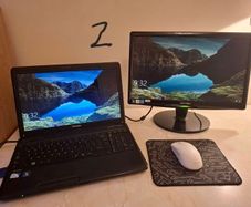 2x HannsG 19 inch Monitors