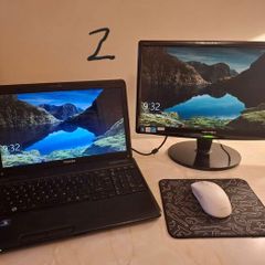2x HannsG 19 inch Monitors