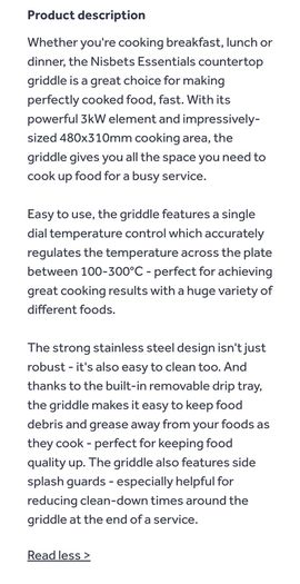 Electric Griddle