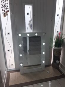 mirror with lights