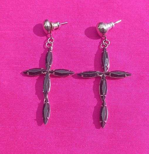 Vintage Cross Earrings