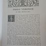 PAOLO VERONESE.vintage art book features a title page for a volume on Paolo Veronese.  It was published by George Newnes Limited in London and Frederick Warne & Co. in New York. Image 3