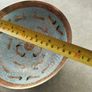 Antique Enamel Cloisonne Brass Footed Bowl - Asian Motif -  Art Nouveau Decor. Image 5