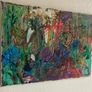 Original Abstract Painting GiFT Pine Forest Dublin Botanical Irish Art Image 2