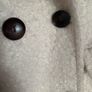 New Topshop tall oversized boucle wool mix double breasted coat Image 4
