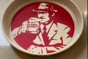Moretti Beer Metal Tray