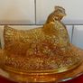 Carnival Glass Hen Image 3