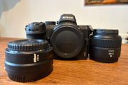 Nikon Z5 + NIKKOR Z 40mm f/2 + FTZII adapter