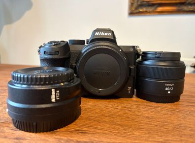 Nikon Z5 + NIKKOR Z 40mm f/2 + FTZII adapter