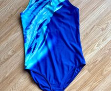 F&F Girls Blue Swimsuit Age 14-15 Years - Very Good Condition