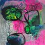 Neon Pulse 20 by 20 cm The Abstracts Image 8