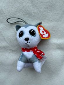 McDonald's TY plush toy Hailey the Huskey New DIRTY Please look at the pictures