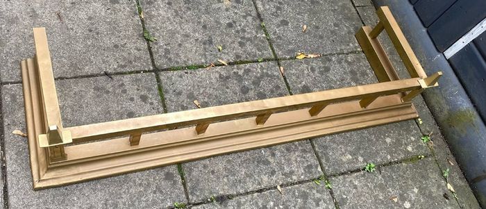 Brass Fireplace Fender Hearth Surround