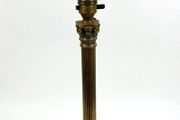 vintage brass lamp