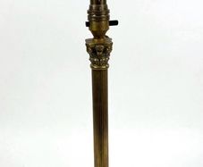 vintage brass lamp