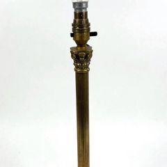 vintage brass lamp