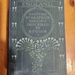 Gardens Of England. Painted By Beatrice Parsons. Described By E.t.cook.1923 Second Edition Hardback In Good Condition.