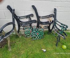 Cast Iron Bench Ends