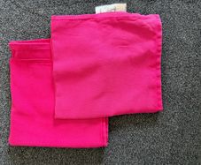2x IKEA fuschia pink cushion covers