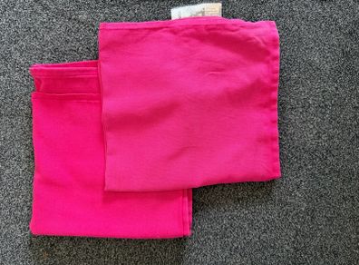 2x IKEA fuschia pink cushion covers