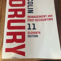 Colin Drury Management Cost Accounting