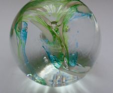 Glass paper weight, Home decor, Paperweight,art glass Coloured glass