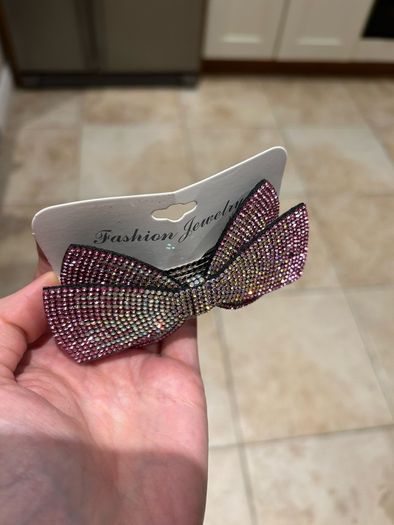 Bow hair clip/ Irish dancing