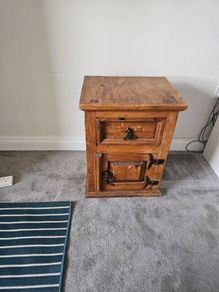 vintage mexican side table