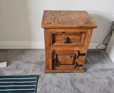 vintage mexican side table