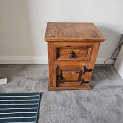 vintage mexican side table
