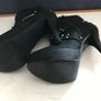 Pre-loved Black Stiletto Ankle Boots-Size 4 Image 6
