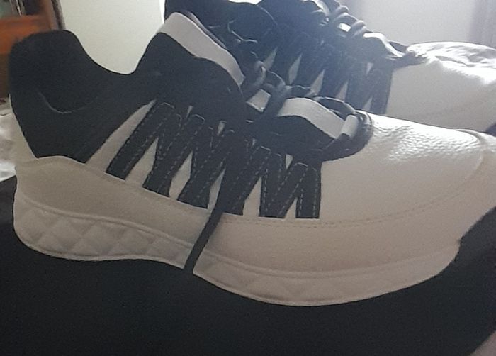Lipsy faux leather quilted sole hiker trainers