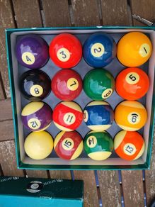 pool balls