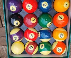 pool balls