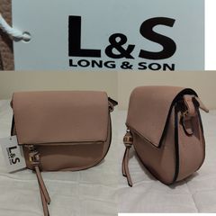 Long & Son pink handbag, new with tags