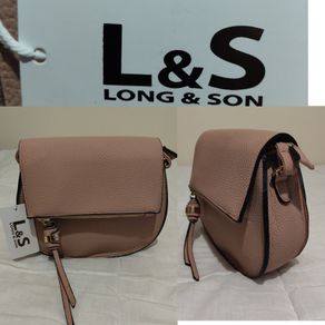 Long & Son pink handbag, new with tags
