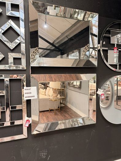 sale  of mirrors prices from 30 all new