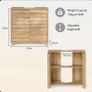 Vonhaus Chester Freestanding Bathroom Vanity Base Image 6