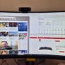 Current Model. 34" AOC exDemo Curved Ultrawide Computer screen, Height Adjustable, with 4 Year AOC warranty. Image 5