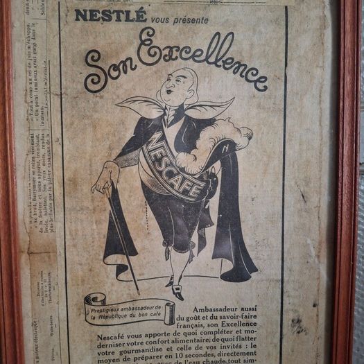 1950s French Newspaper Advertising