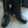 Rita  Ora black boots Image 3